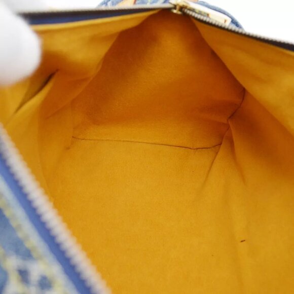 Louis Vuitton Blue Monogram Denim Neo Speedy Handbag - Picture 9 of 11